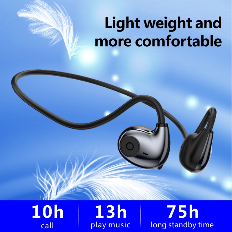 Sports Equipment Video - Air Conducting Wireless Headset Bluetooth 5.2