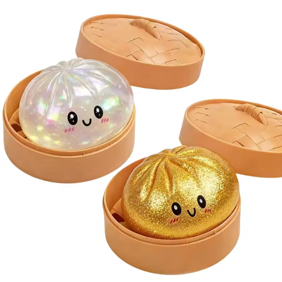 Sports Equipment Box - Blind Box Colorful Simulated Dumpling Squishy