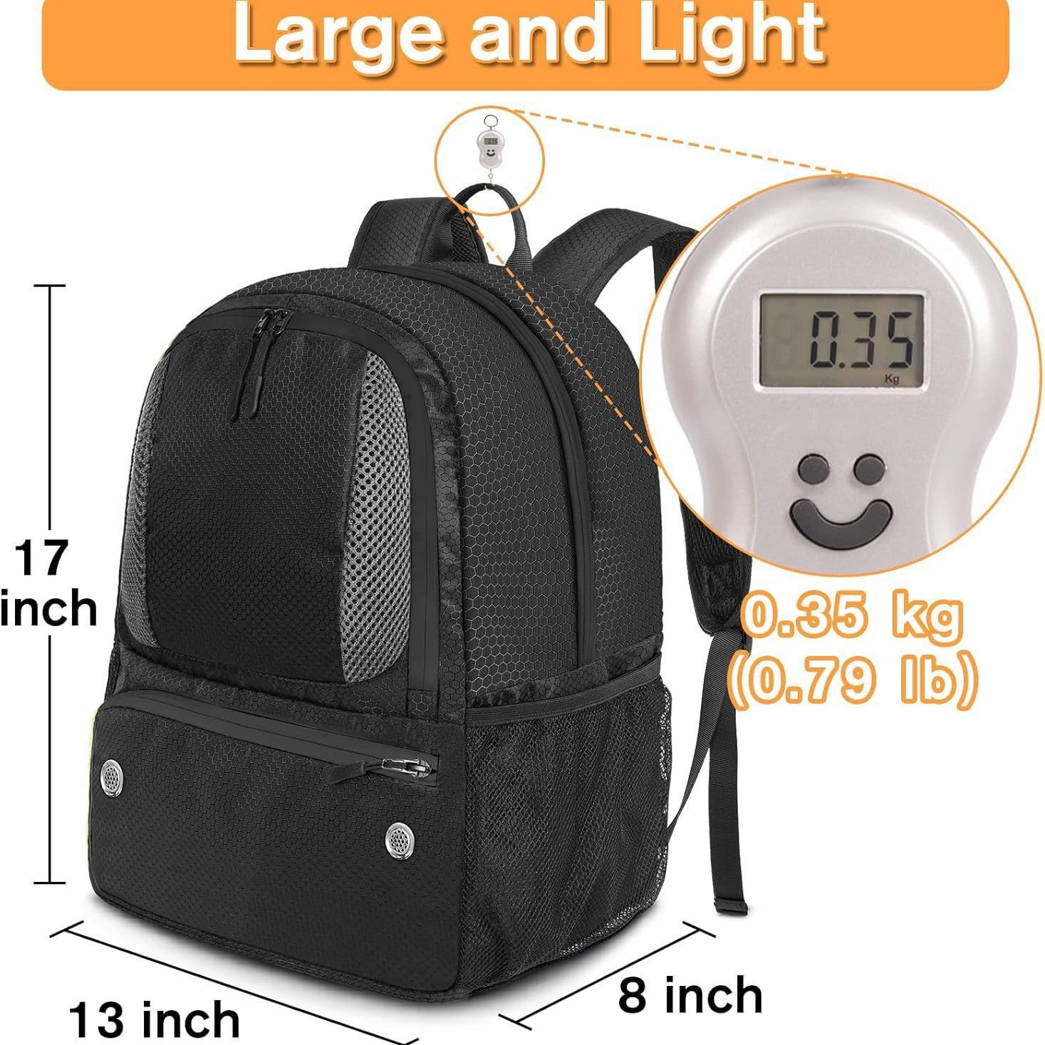 Oxford Backpack Football Bag W - مراجعة Sports Equipment Outdoor Storage وسعره