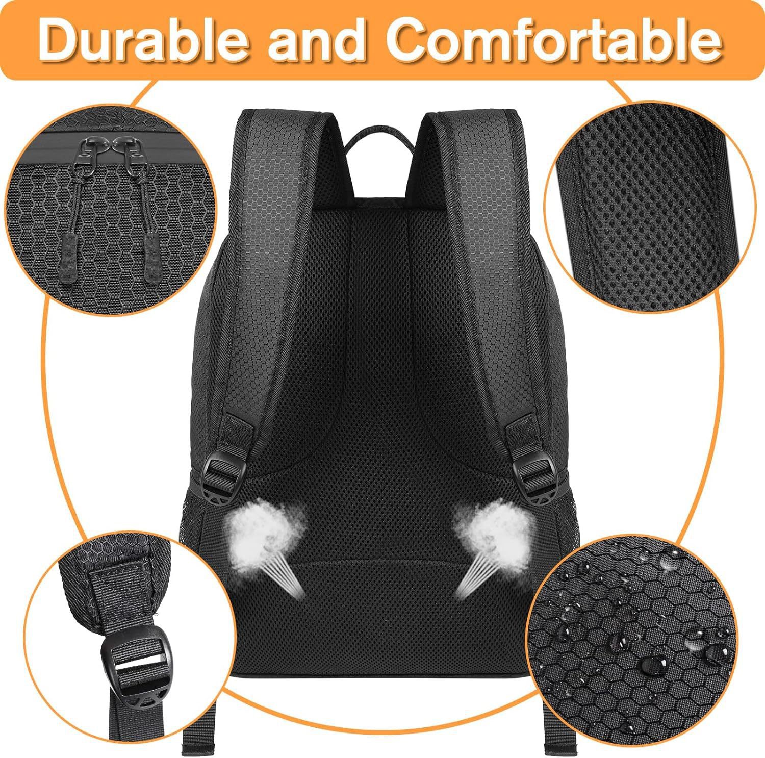 Oxford Backpack Football Bag W - مراجعة Sports Equipment Outdoor Storage وسعره