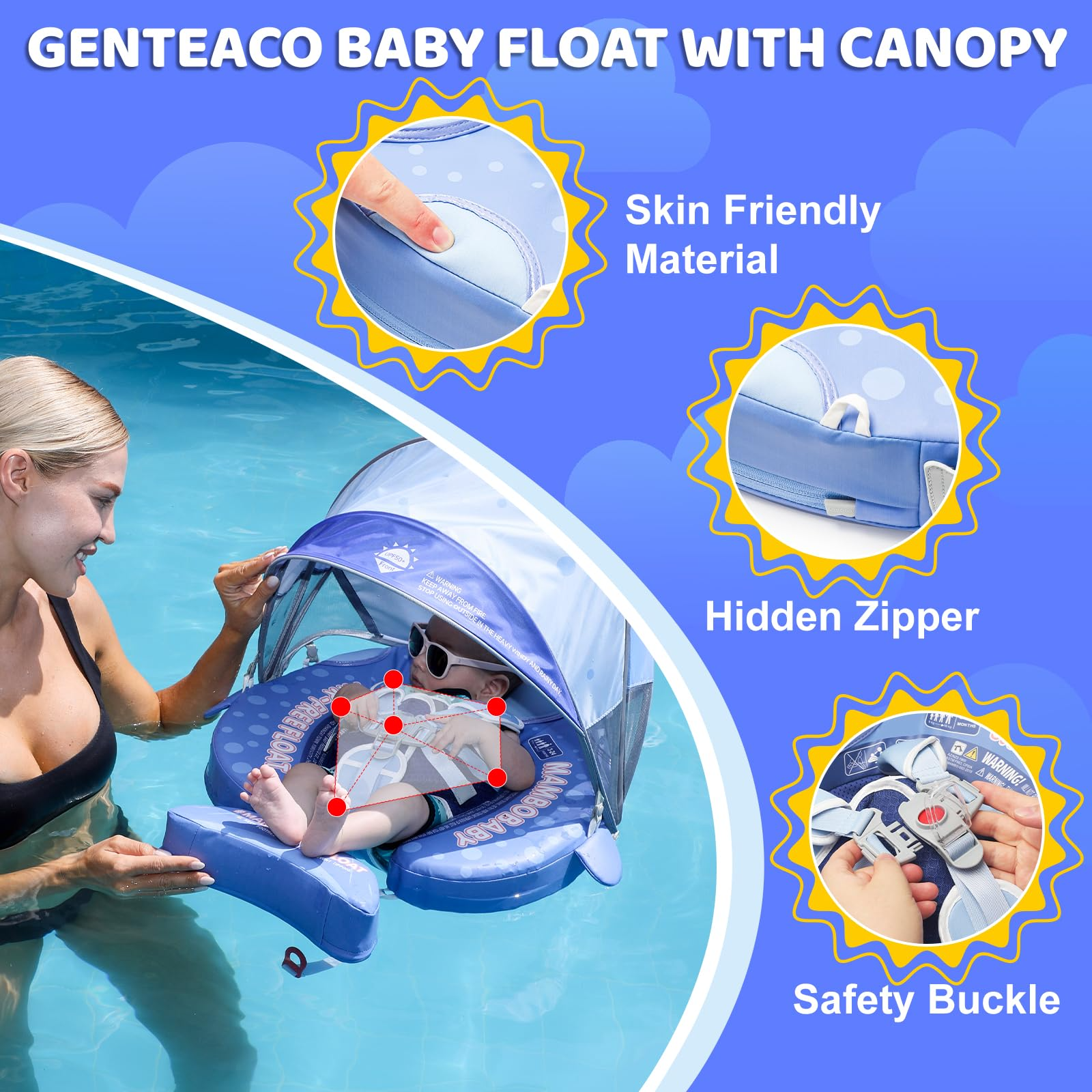 Mambobaby Float Swimming Train - مراجعة Pull Buoy Swimming وسعره