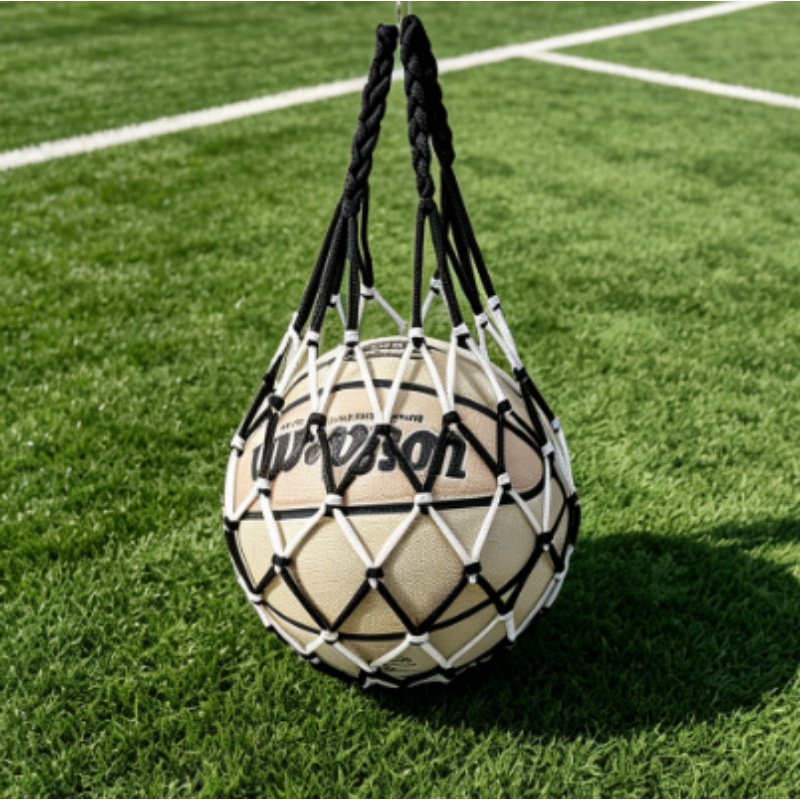 1PC Football Net Bag Nylon Bol - مراجعة Sports Equipment Outdoor Storage وسعره
