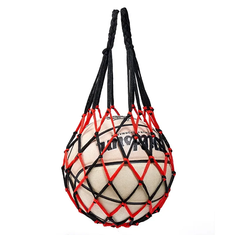 1PC Football Net Bag Nylon Bol - مراجعة Sports Equipment Outdoor Storage وسعره