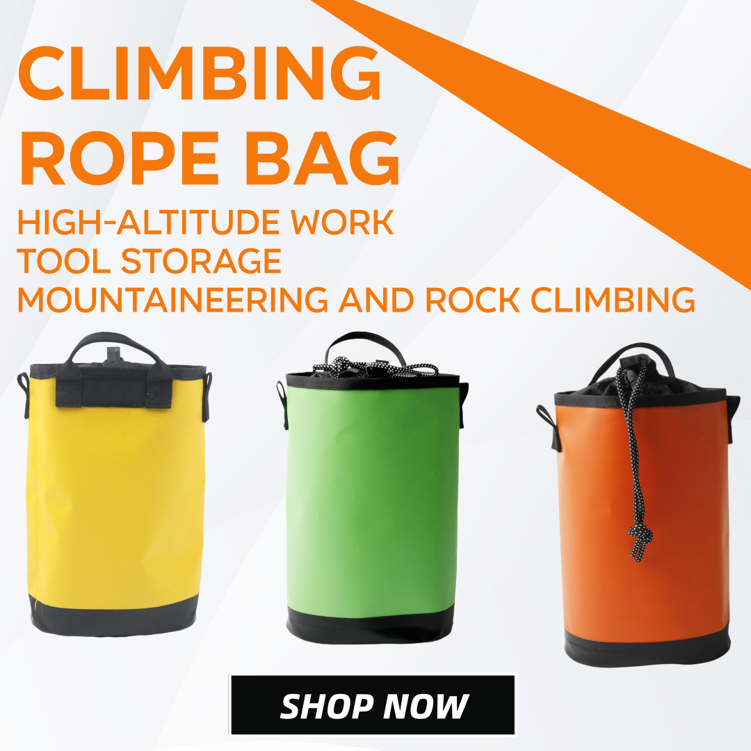 Rock Climbing Rope Bag Caving  - مراجعة Sports Equipment Outdoor Storage وسعره