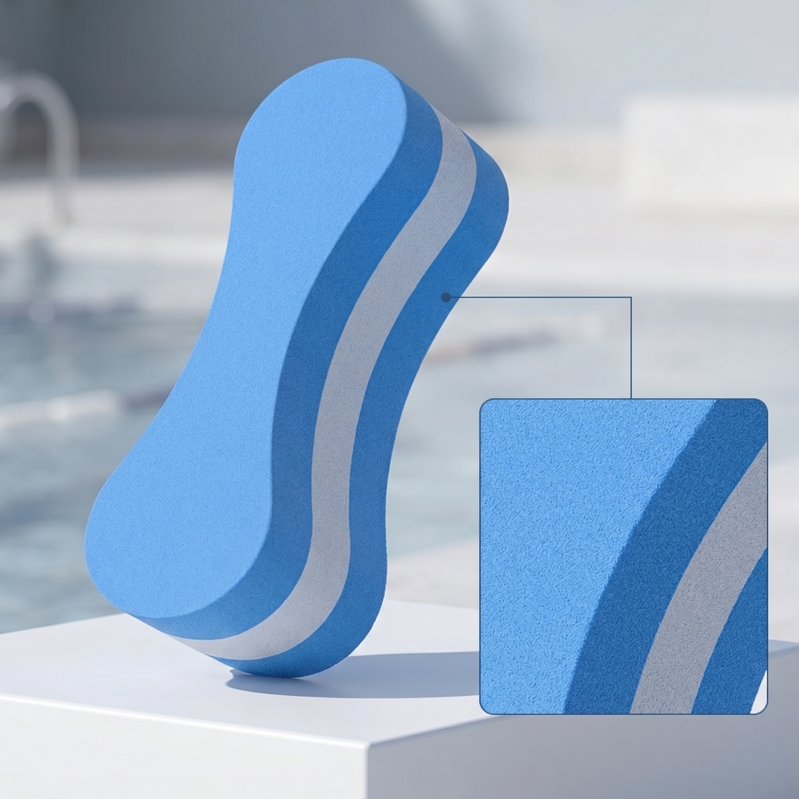 Leg Buoyant Board High-Density - مراجعة Pull Buoy Swimming وسعره