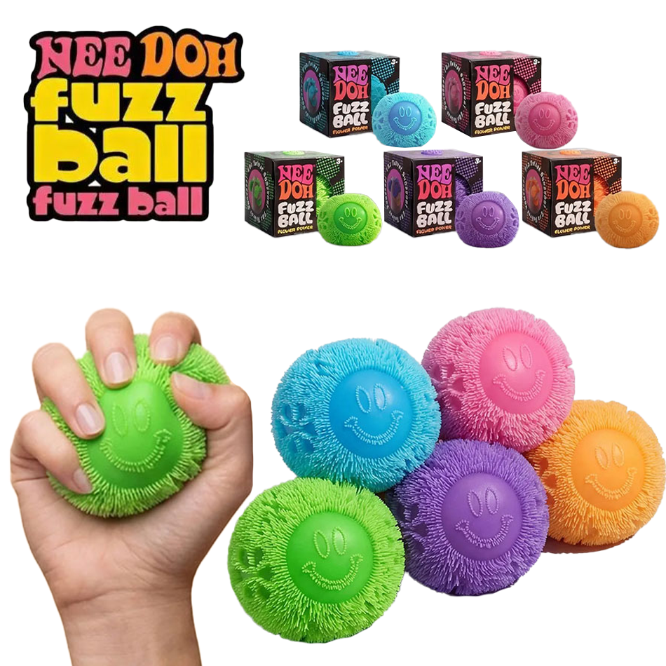 NeeDoh Fuzz Ball Blind Box Ser - مراجعة Sports Equipment Box وسعره