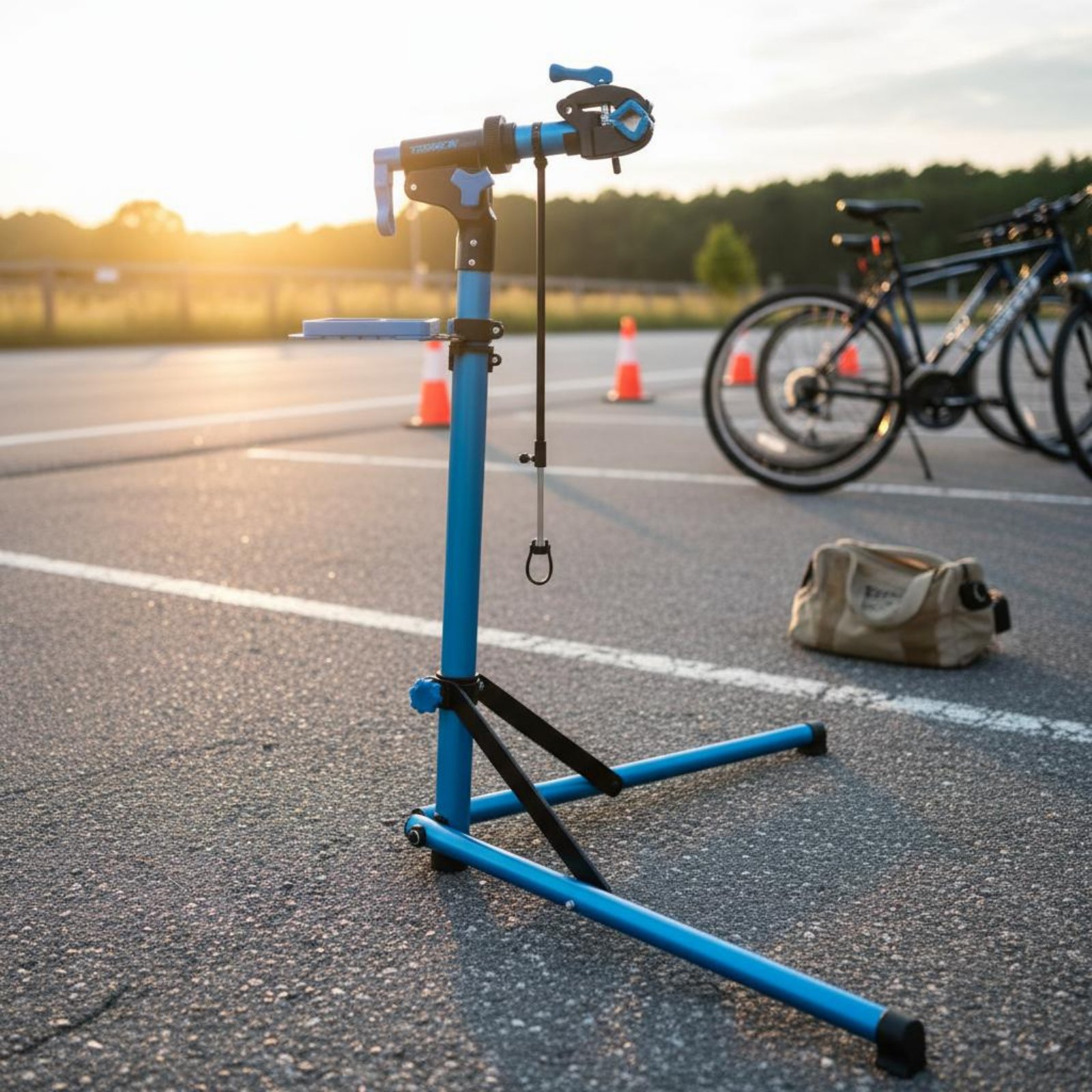 Folding Cycle Repair Stand Fol - مراجعة Sports Equipment Repair وسعره