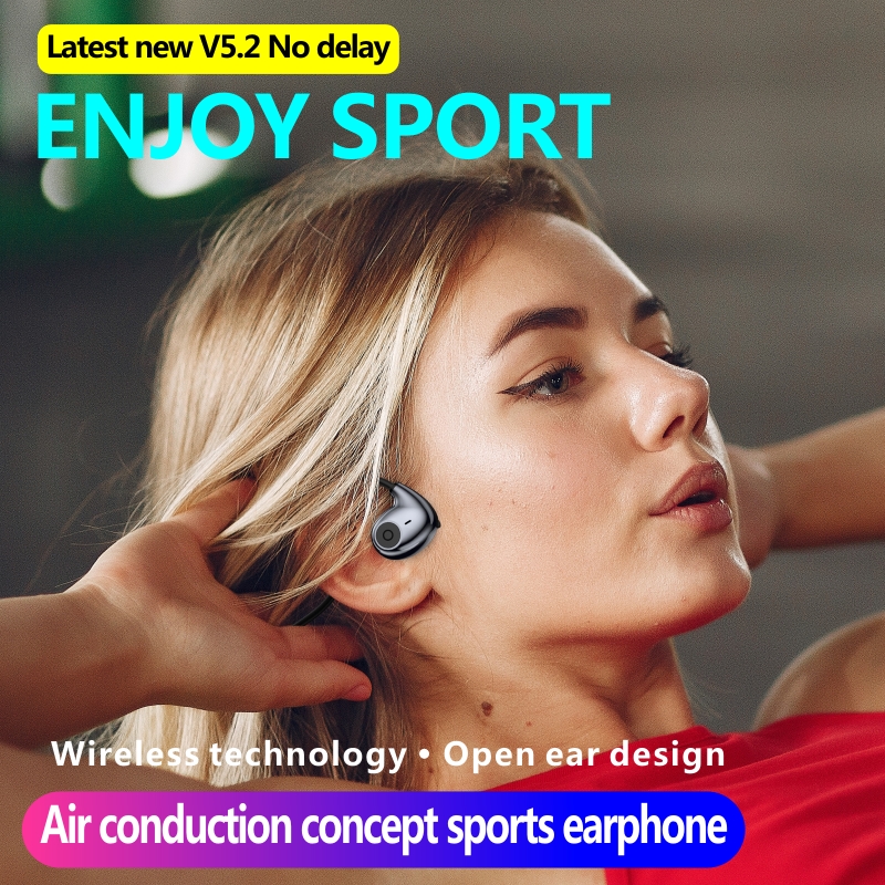 Air Conducting Wireless Headse - مراجعة Sports Equipment Video وسعره