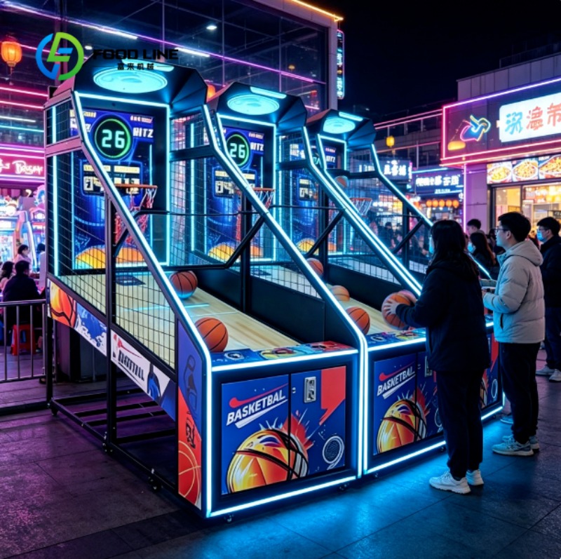 Automatic Basketball Arcade Ga - مراجعة Sports Equipment Shop وسعره