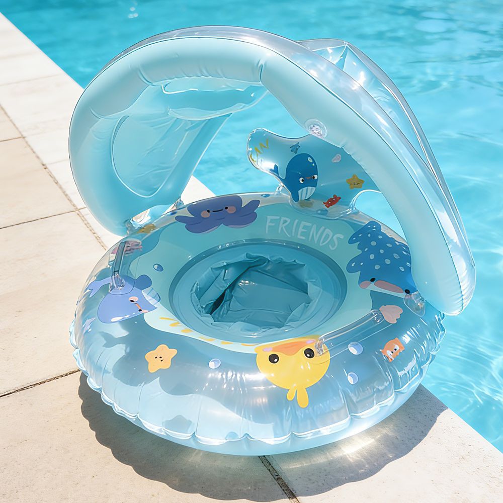 1Pcs Sunshade Swim Ring Inflat - مراجعة Pull Buoy Swimming وسعره