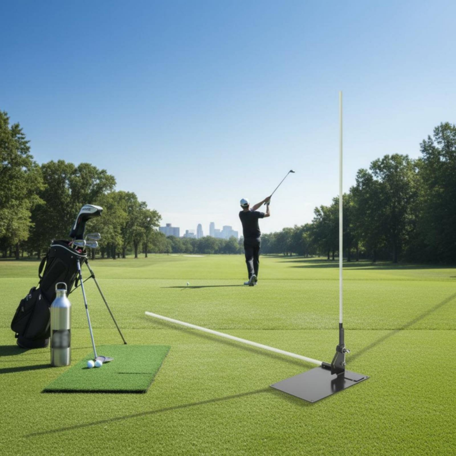 Golf Swing Plane Coach Easy to - مراجعة Sports Equipment Training وسعره