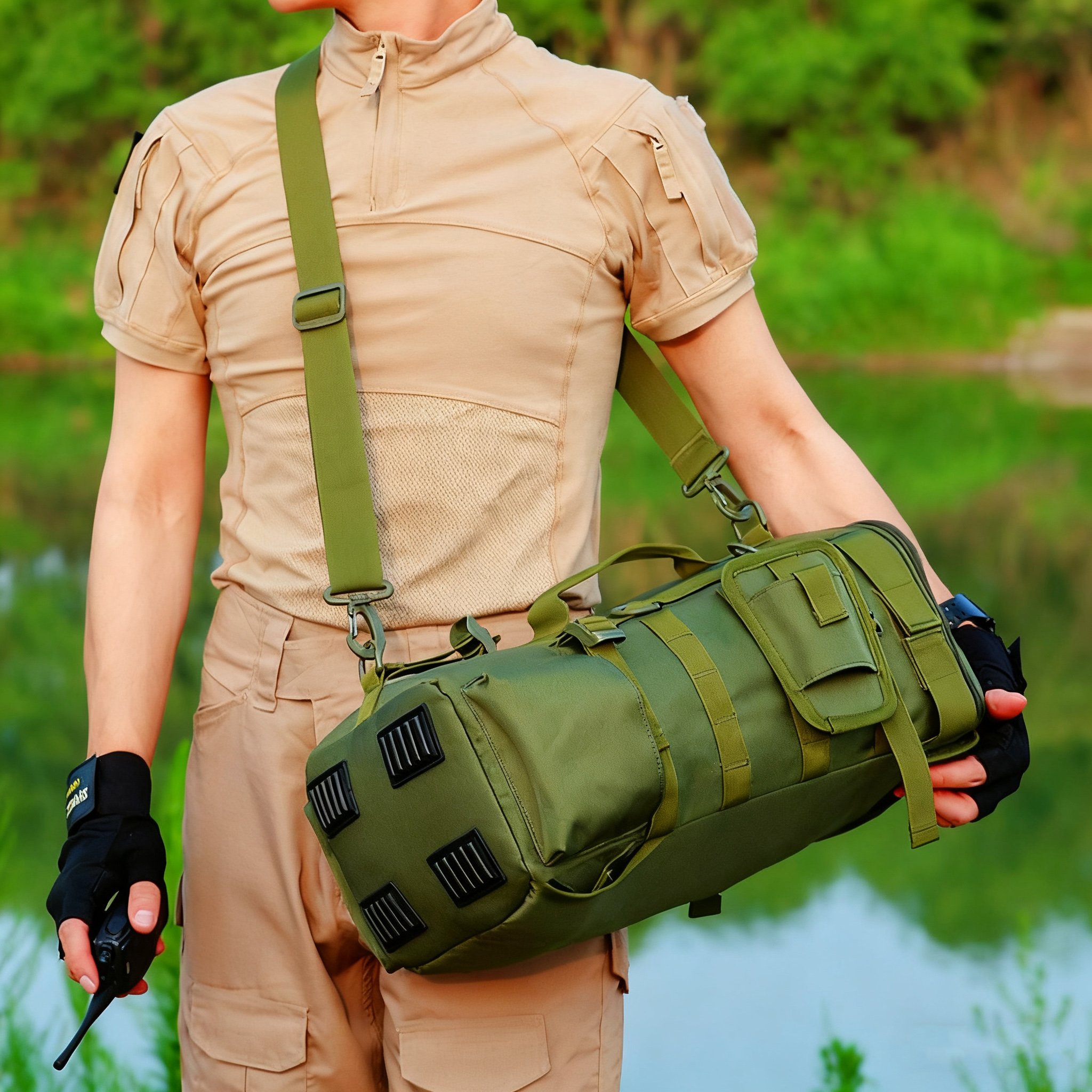 Multifunctional Fishing Backpa - مراجعة Sports Equipment Outdoor Storage وسعره