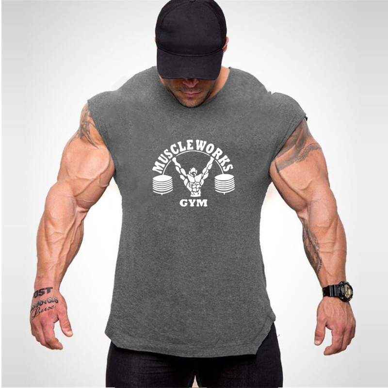New Summer Brand Vest Cotton G - مراجعة Sports Equipment Shop وسعره