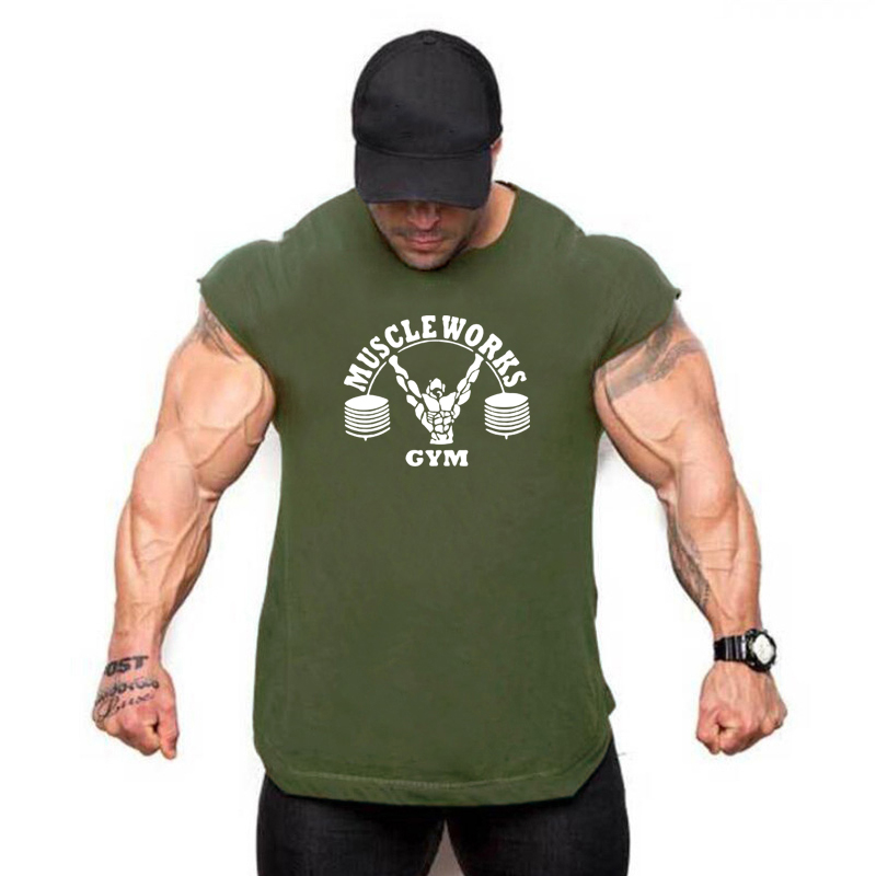 New Summer Brand Vest Cotton G - مراجعة Sports Equipment Shop وسعره