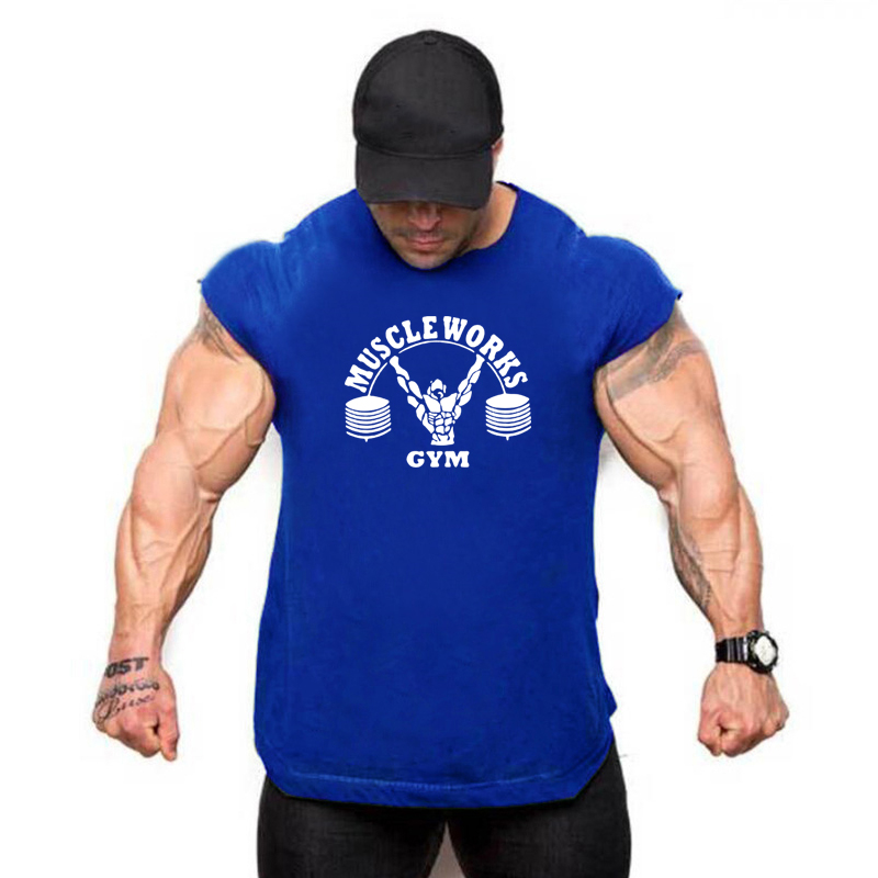 New Summer Brand Vest Cotton G - مراجعة Sports Equipment Shop وسعره