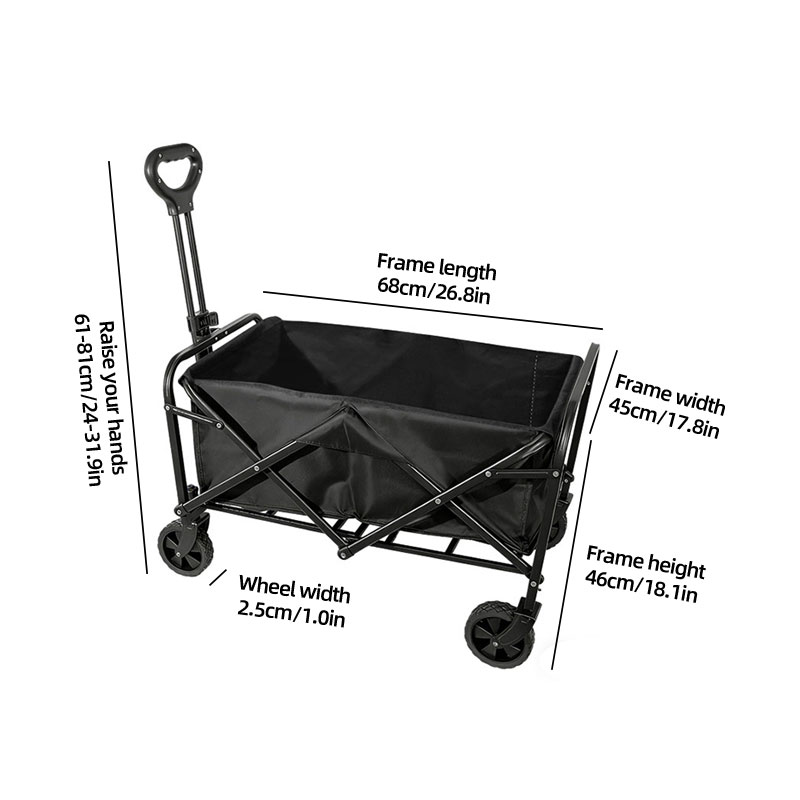 5inch Tire Folding Camping Out - مراجعة Sports Equipment Outdoor Storage وسعره