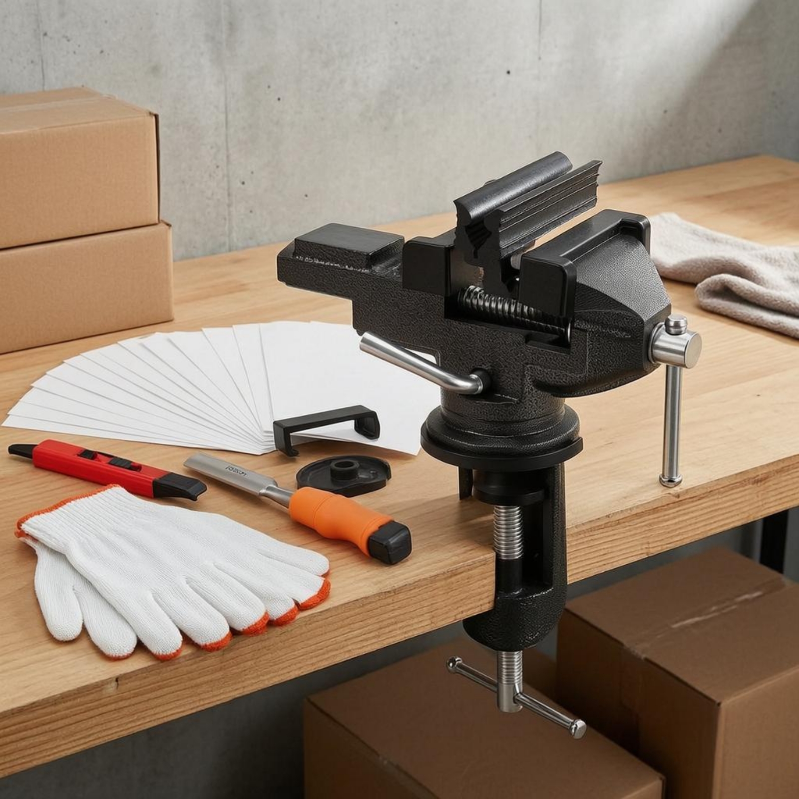Golf Club Repair Vise Kit Adju - مراجعة Sports Equipment Repair وسعره