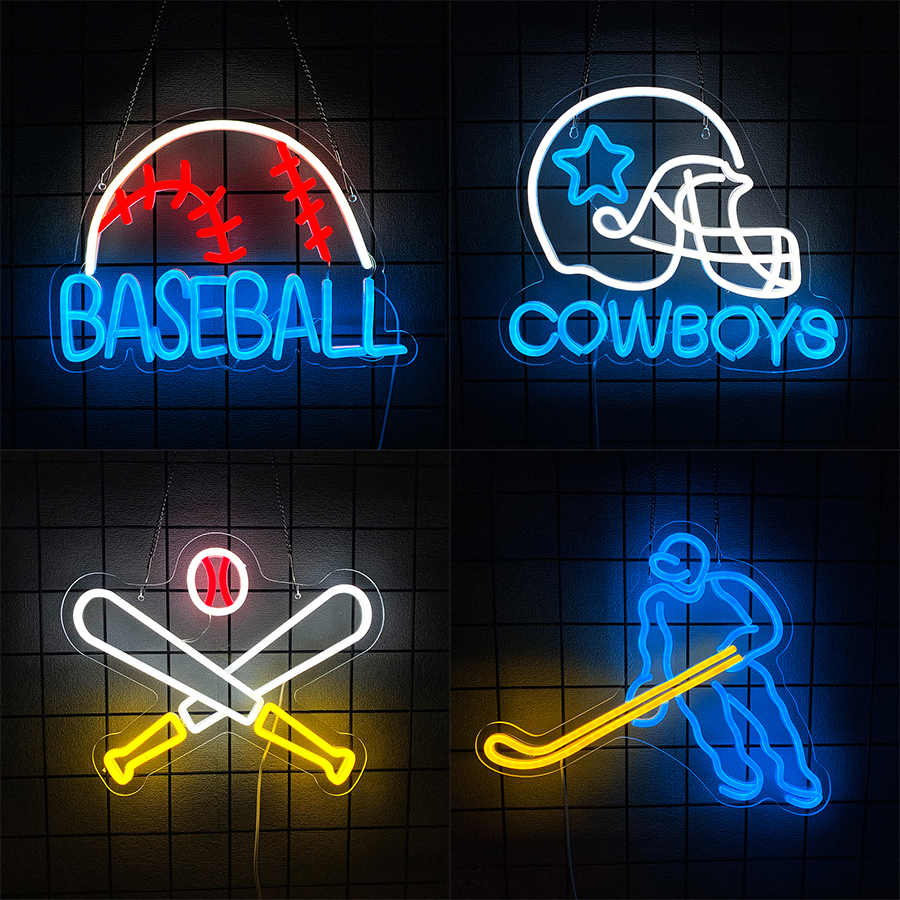 Sports Led Neon Sign, Equipmen - مراجعة Sports Equipment Used وسعره