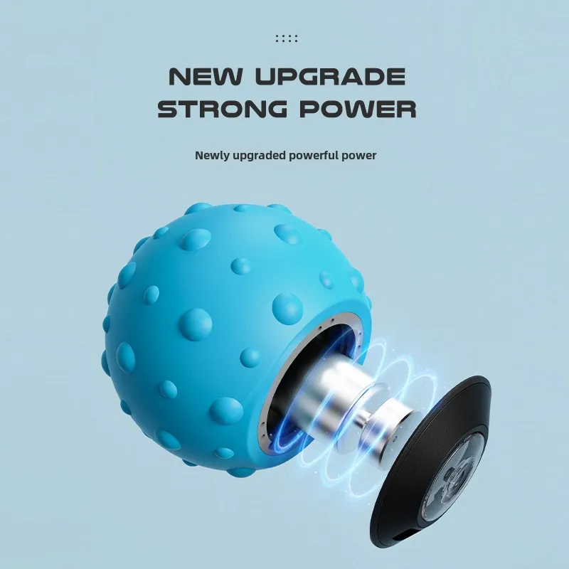 New Vibrating Massage Ball Ele - مراجعة Sports Equipment Images وسعره