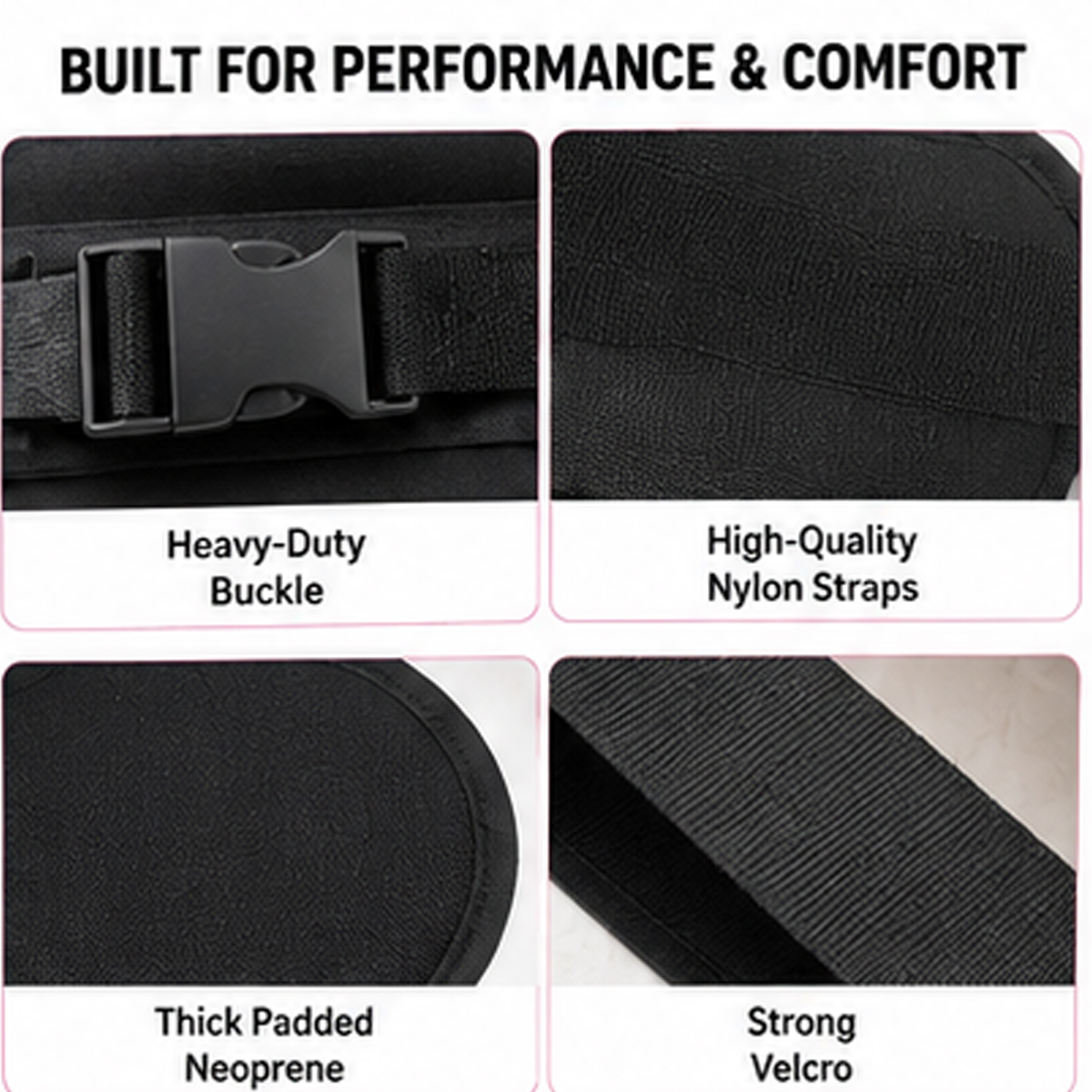 Heavy Duty Nylon Hip Thrust Be - مراجعة Sports Equipment Images وسعره