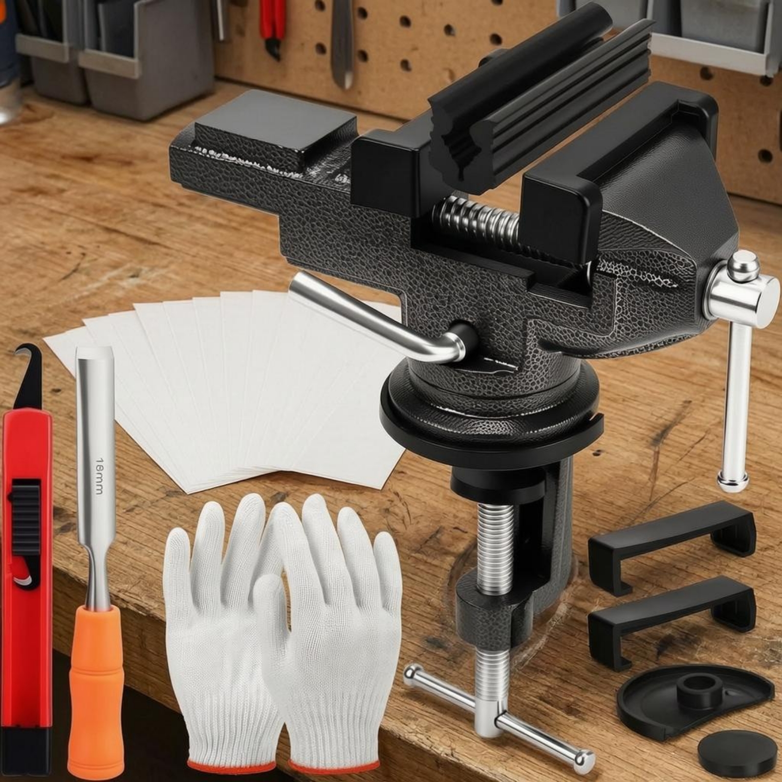 Golf Club Repair Vise Kit Heav - مراجعة Sports Equipment Repair وسعره