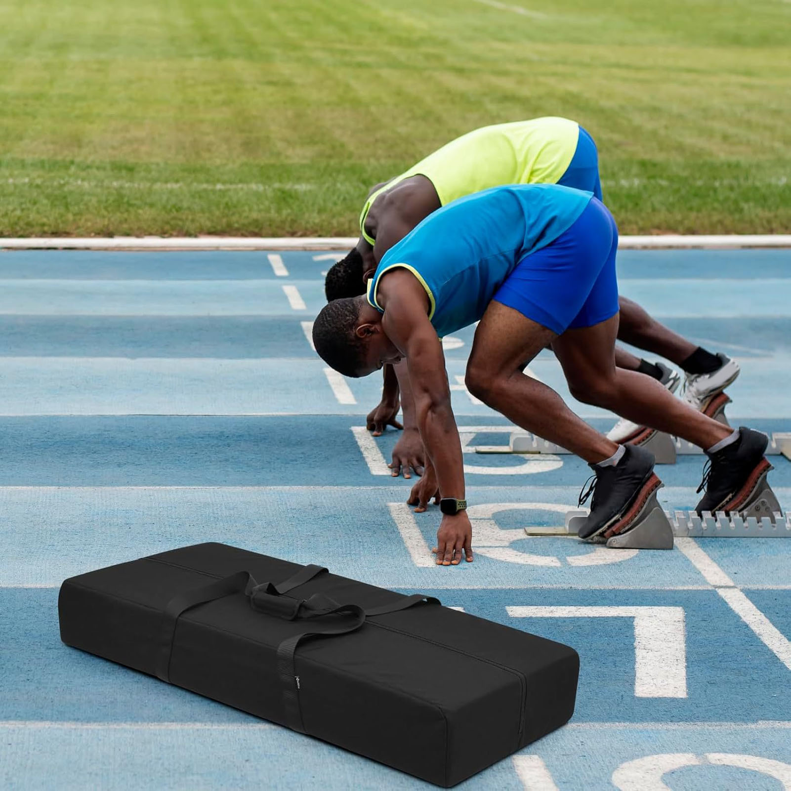 Starting Block Carry Bag Heavy - مراجعة Sports Equipment That Starts With A وسعره