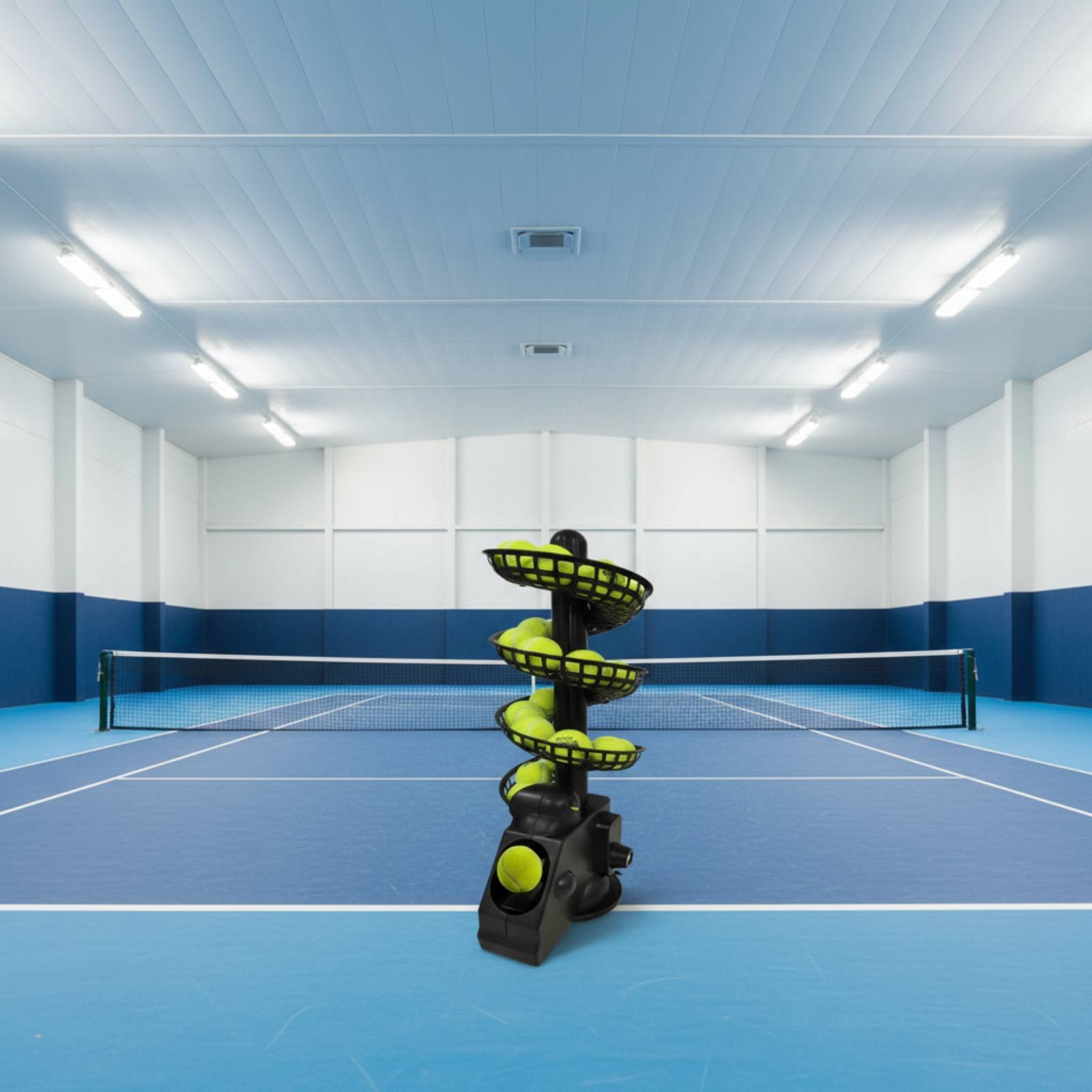 Portable Tennis Ball Machine M - مراجعة Sports Equipment Training وسعره
