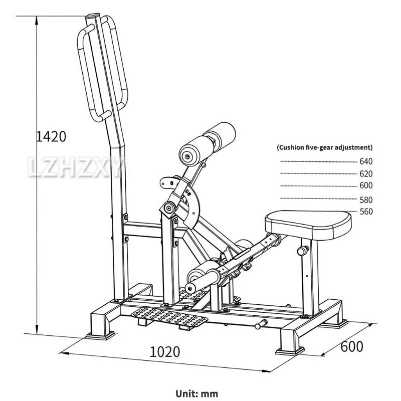 Hip trainer Squatting apparatu - مراجعة Sports Equipment Images وسعره