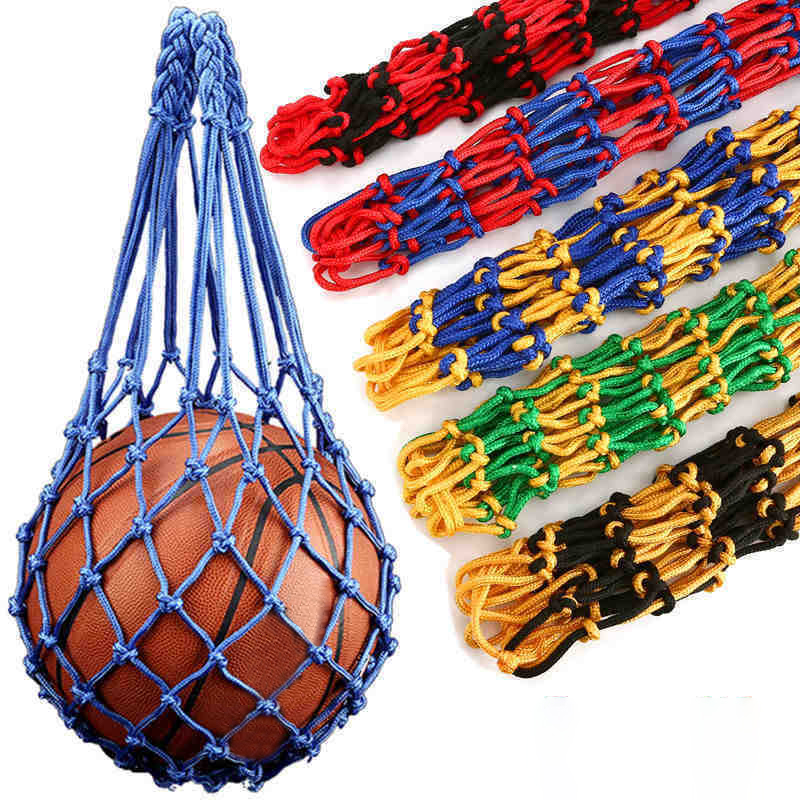 Football Net Bag Nylon Bold St - مراجعة Sports Equipment Outdoor Storage وسعره
