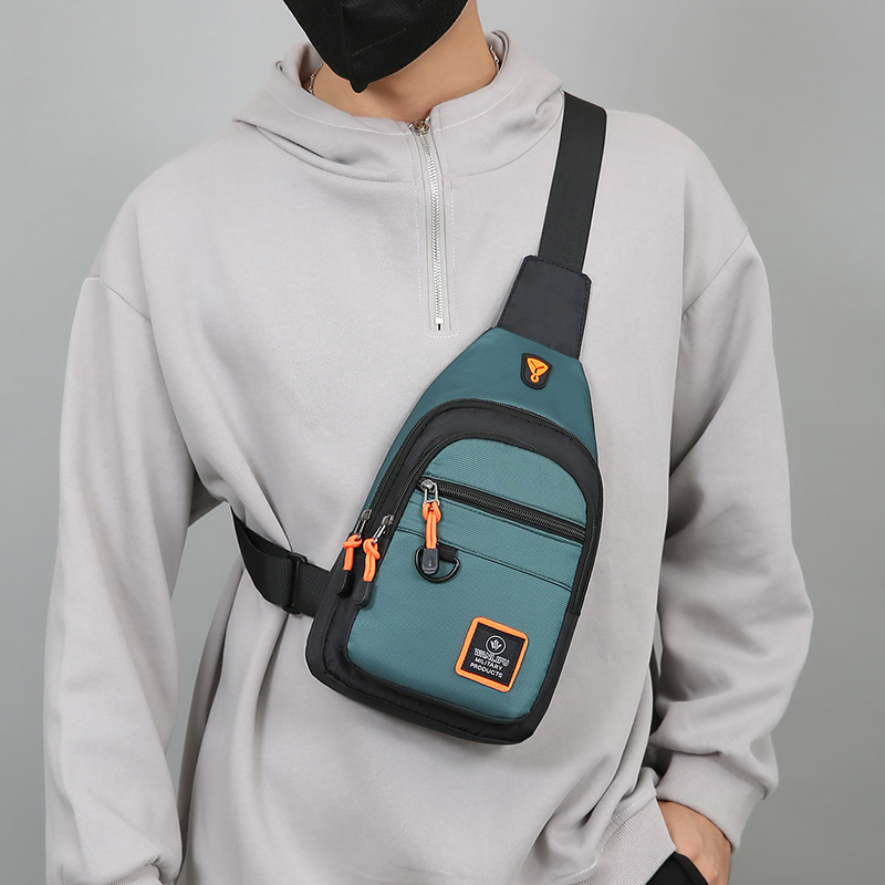 Casual Men Chest Bag Nylon Sma - مراجعة Sports Equipment Box وسعره